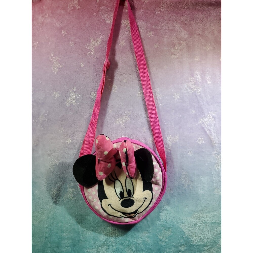 Minnie Mouse Small Pink Crossbody Bag Global Design Concepts Rare HTF 9"